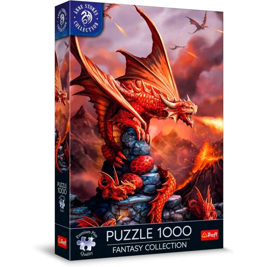 Puzzle Trefl Dragón de Fuego 1000 Piezas