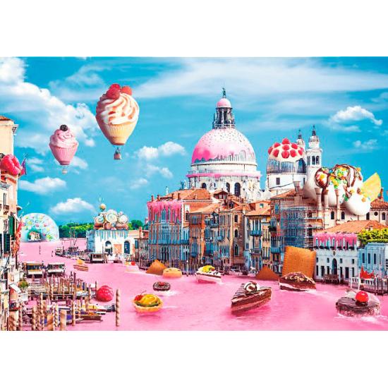 Puzzle Trefl Dulces en Venecia de 1000 Piezas