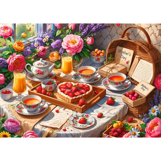 Puzzle Trefl Dulces Para El Día De La Madre de 500 Piezas