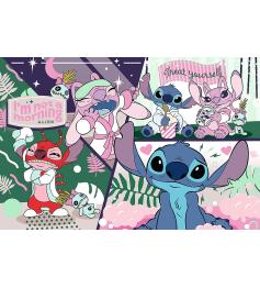 Puzzle Trefl El Dúo Cósmico Lilo y Stitch XXL de 300 Piezas