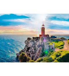 Puzzle Trefl El Faro de Melagavi, Grecia de 1000 Piezas