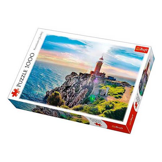 Puzzle Trefl El Faro de Melagavi, Grecia de 1000 Piezas