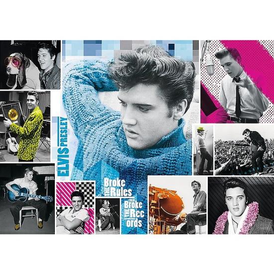 Puzzle Trefl Elvis Presley, Siempre Joven 1000 Piezas
