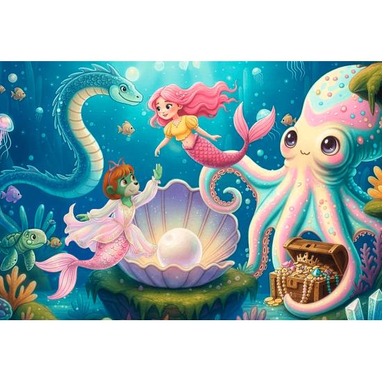 Puzzle Trefl En La Tierra De Las Sirenas XXL de 100 Piezas
