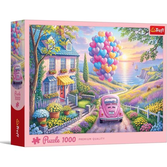 Puzzle Trefl Escapada Romántica de 1000 Piezas