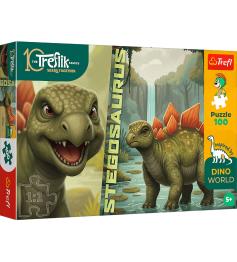Puzzle Trefl Estegosaurio XXL de 100 Piezas