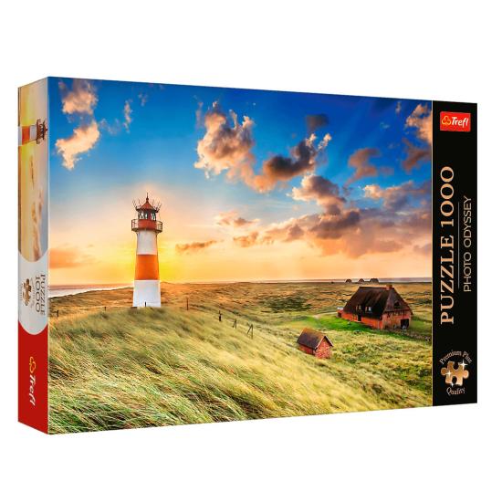 Puzzle Trefl Faro De List-Ost, Alemania de 1000 Piezas