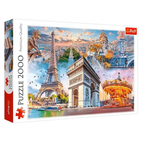 Puzzle Trefl Fin de Semana en París de 2000 Piezas Puzzle Trefl Fin de Semana en París de 2000 Piezas