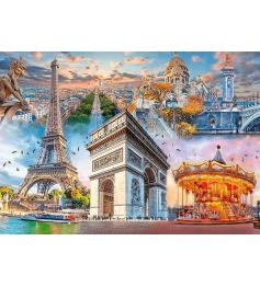 Puzzle Trefl Fin de Semana en París de 2000 Piezas