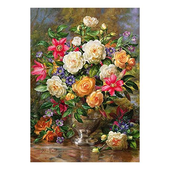 Puzzle Trefl Flores para la Reina Elisabeth de 4000 Piezas