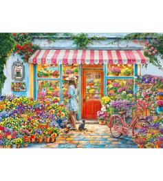 Puzzle Trefl Floristería de 1000 Piezas