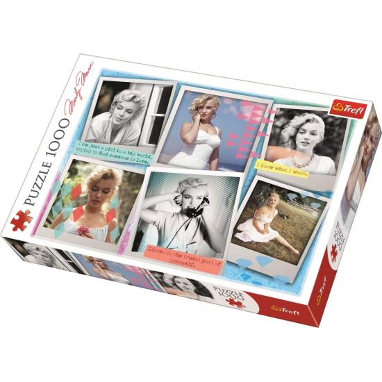 Puzzle Trefl Fotografías de Marilyn Monroe 1000 Piezas
