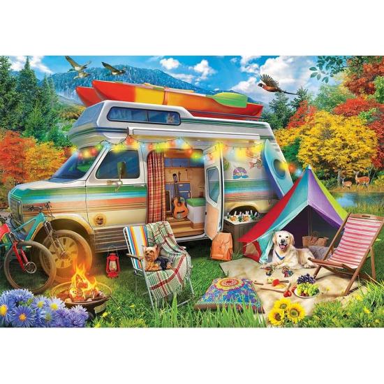 Puzzle Trefl Furgoneta Camper de 500 Piezas