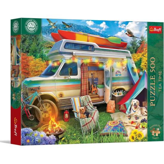 Puzzle Trefl Furgoneta Camper de 500 Piezas