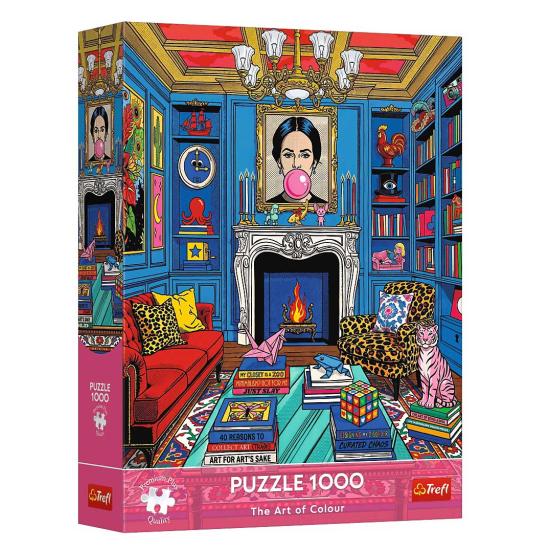 Puzzle Trefl Galeria de Arte en Casa de 1000 Piezas