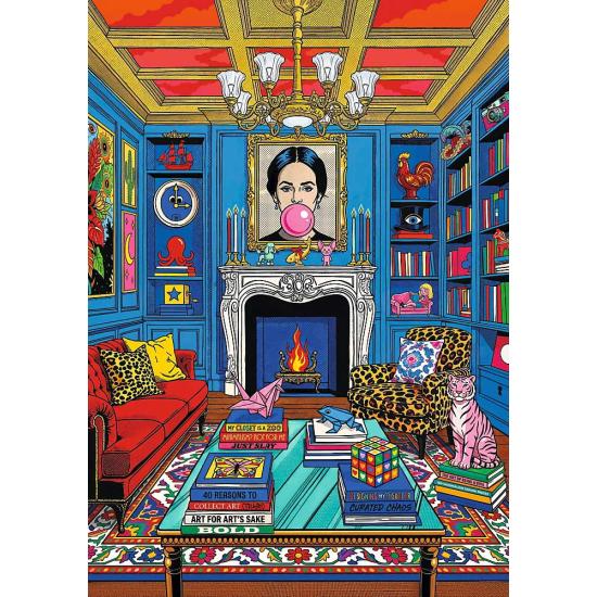 Puzzle Trefl Galeria de Arte en Casa de 1000 Piezas