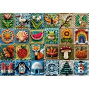 Puzzle Trefl Ganchillo - Cuatro Estaciones de 1000 Pieza