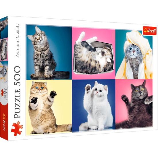 Puzzle Trefl Gatitos de 500 Piezas Puzzle Trefl Gatitos de 500 Piezas