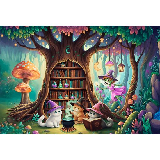 Puzzle Trefl Gatitos Mágicos XXL de 100 Piezas