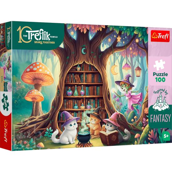 Puzzle Trefl Gatitos Mágicos XXL de 100 Piezas