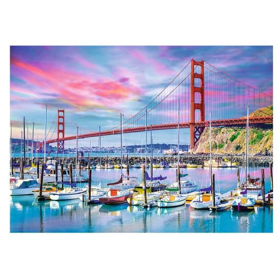 Puzzle Trefl Golden Gate, San Francisco de 2000 Piezas