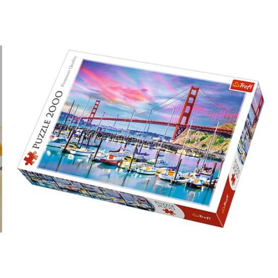 Puzzle Trefl Golden Gate, San Francisco de 2000 Piezas