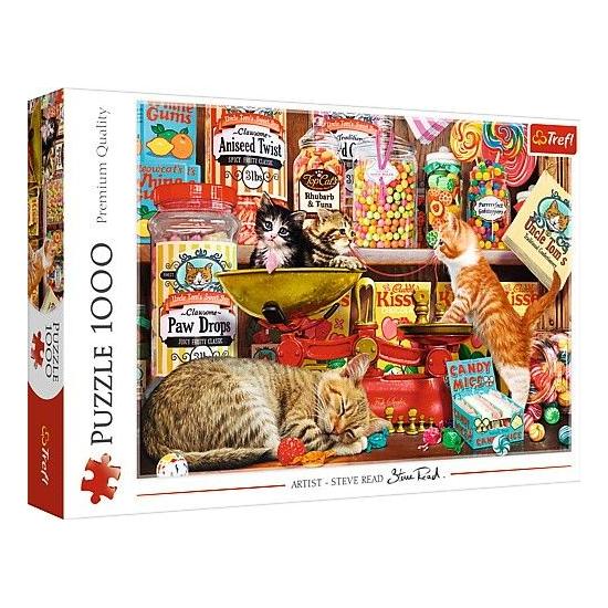 Puzzle Trefl Golosinas de Gatos de 1000 Piezas