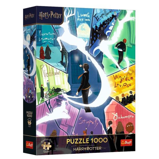 Puzzle Trefl Harry Potter Hechizos Y Patronus de 1000 Piezas