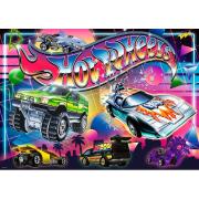 Puzzle Trefl Hot Wheels De Los 80 de 500 Piezas