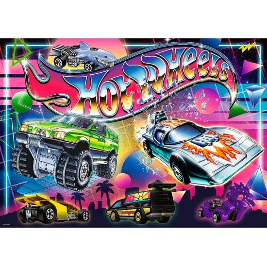 Puzzle Trefl Hot Wheels De Los 80 de 500 Piezas