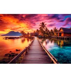 Puzzle Trefl Isla Paraíso 1000 Piezas