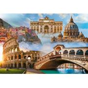 Puzzle Trefl Lugares Favoritos de Italia de 1500 Piezas