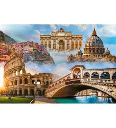 Puzzle Trefl Lugares Favoritos de Italia de 1500 Piezas