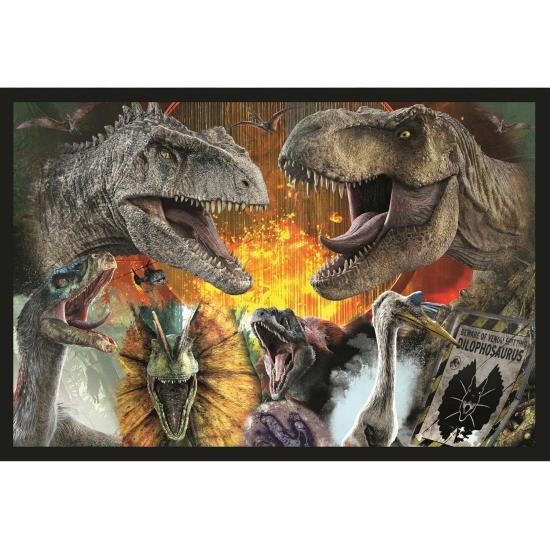 Puzzle Trefl Jurassic World Prehistoric XXL de 2 x 200 Piezas