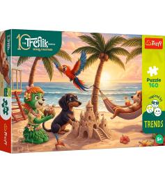 Puzzle Trefl La Importancia Del Perro Salchicha XXL de 160 Pzs