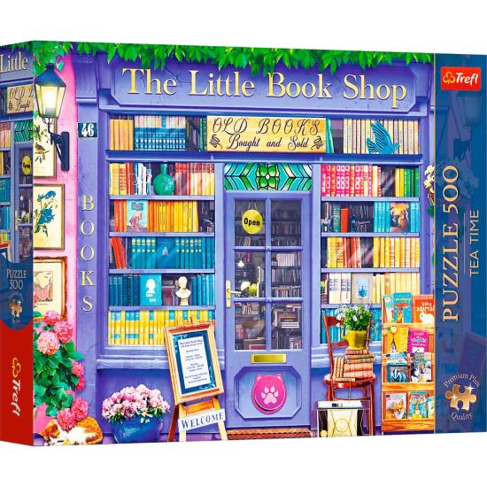 Puzzle Trefl La Pequeña Librería de 500 Piezas