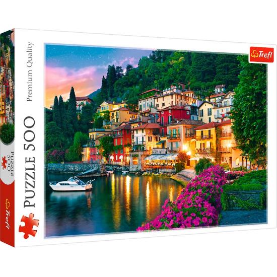 Puzzle Trefl Lago Como, Italia de 500 Piezas Puzzle Trefl Lago Como, Italia de 500 Piezas