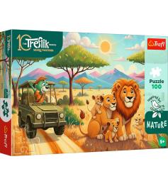 Puzzle Trefl León XXL de 100 Piezas