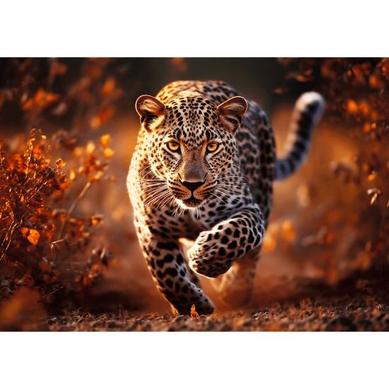 Puzzle Trefl Leopardo Salvaje de 1000 Piezas Puzzle Trefl Leopardo Salvaje de 1000 Piezas