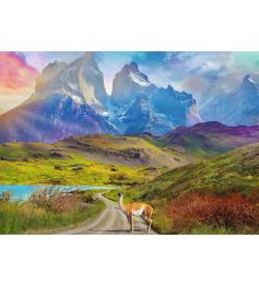 Puzzle Trefl Llama En La Patagonia de 500 Piezas