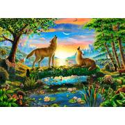 Puzzle Trefl Lobos en la Naturaleza de 500 Piezas