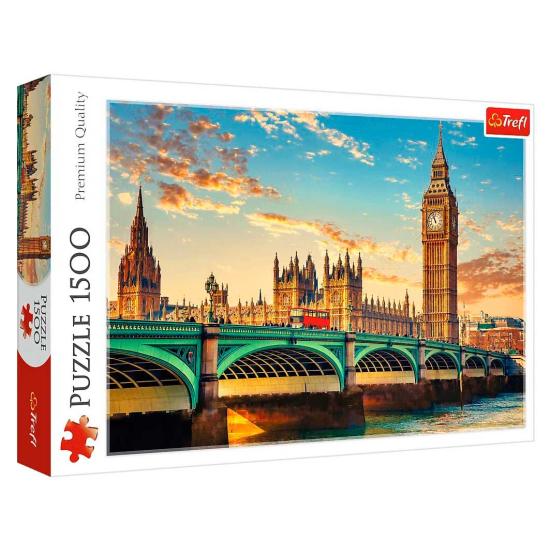 Puzzle Trefl Londres, Reino Unido de 1500 Piezas