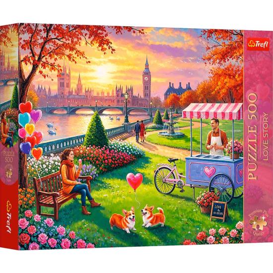 Puzzle Trefl Londres Romántico de 500 Piezas
