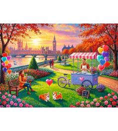 Puzzle Trefl Londres Romántico de 500 Piezas