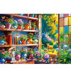 Puzzle Trefl Mañana de Primavera en el Invernadero 500 Pzs