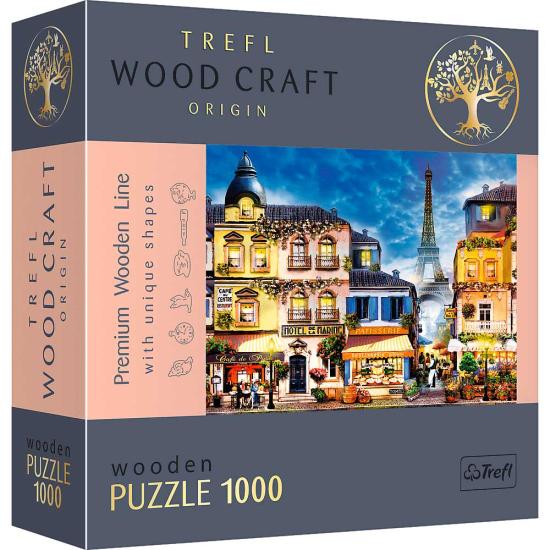 Puzzle Trefl Madera Callejón Francés de 1000 Piezas