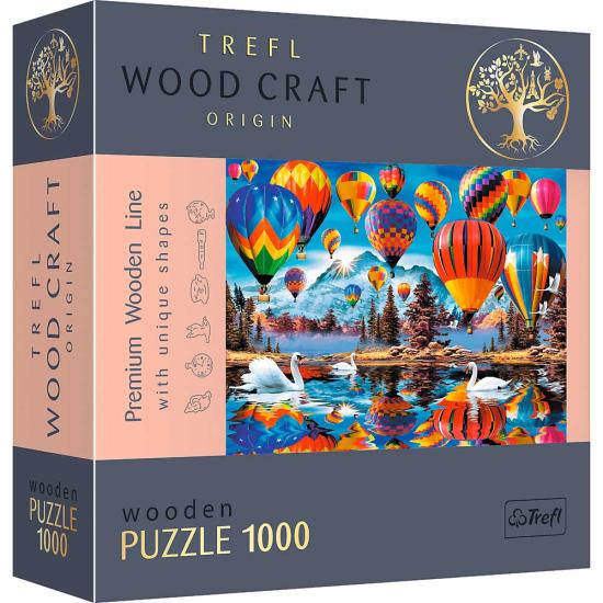 Puzzle Trefl Madera Globos de Colores de 1000 Piezas