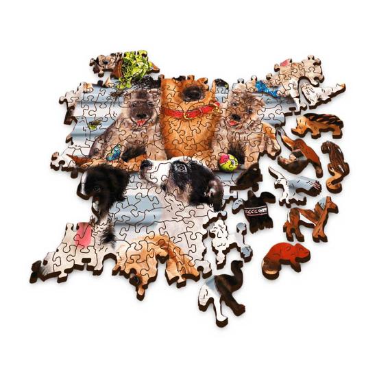 Puzzle Trefl Madera Perritos Amigos de 1000 Piezas Puzzle Trefl Madera Perritos Amigos de 1000 Piezas