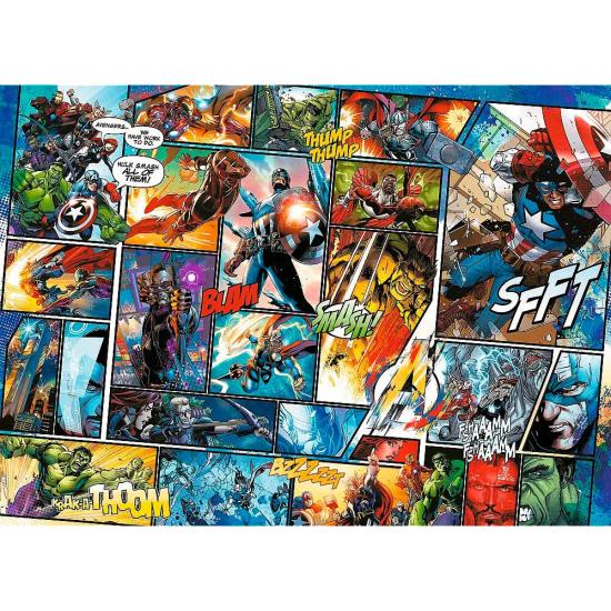 Puzzle Trefl Madera Universo Marvel de 1000 Piezas Puzzle Trefl Madera Universo Marvel de 1000 Piezas
