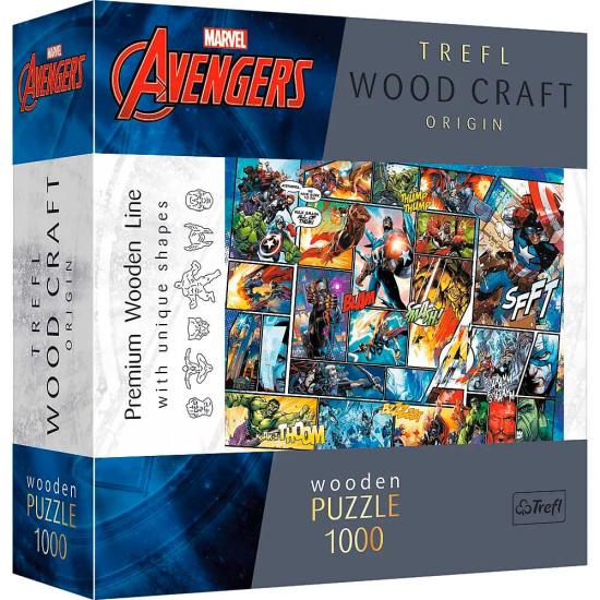 Puzzle Trefl Madera Universo Marvel de 1000 Piezas Puzzle Trefl Madera Universo Marvel de 1000 Piezas